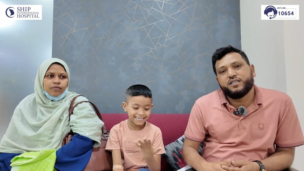 Child's treatment under the supervision of Japanese experts in Dhaka instead of going to India
